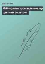 Наблюдение ауры при помощи цветных фильтров