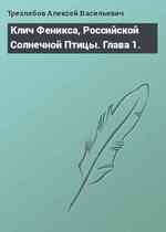 Клич Феникса, Российской Солнечной Птицы. Глава 1.