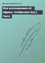 Мои воспоминания об Африке. Ноябрьские бои у Танги