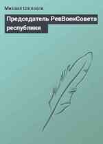 Председатель РевВоенСовета республики