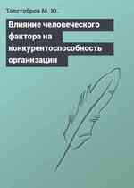 Влияние человеческого фактора на конкурентоспособность организации