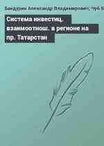 Система инвестиц. взаимоотнош. в регионе на пр. Татарстан