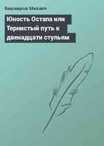 Юность Остапа или Тернистый путь к двенадцати стульям