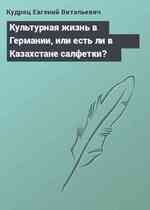 Культурная жизнь в Германии, или есть ли в Казахстане салфетки?