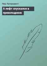 А лифт спускался в преисподнюю