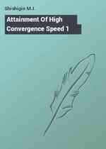 Attainment Of High Convergence Speed 1